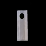 투명 비닐 긴 M자형 원형손잡이 쇼핑백14(전9+M5)*20 -1호 (H)